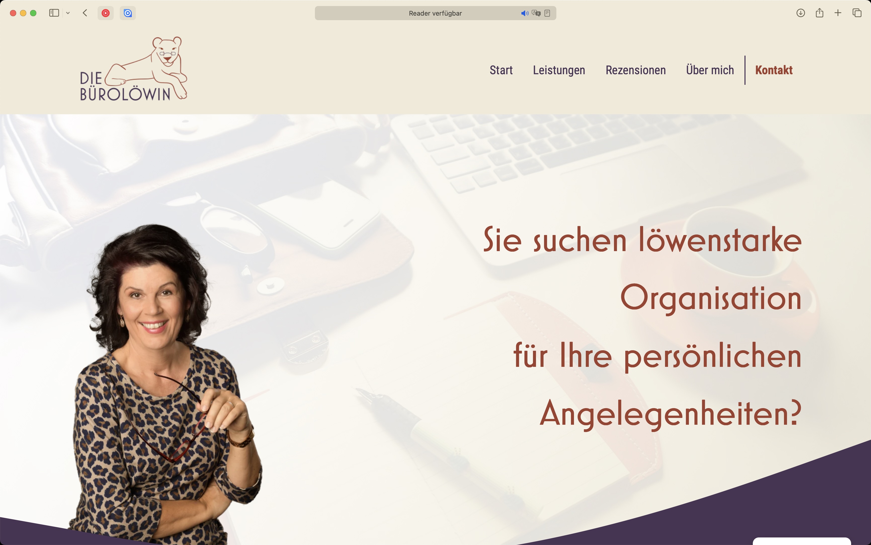 Bürolöwin Website