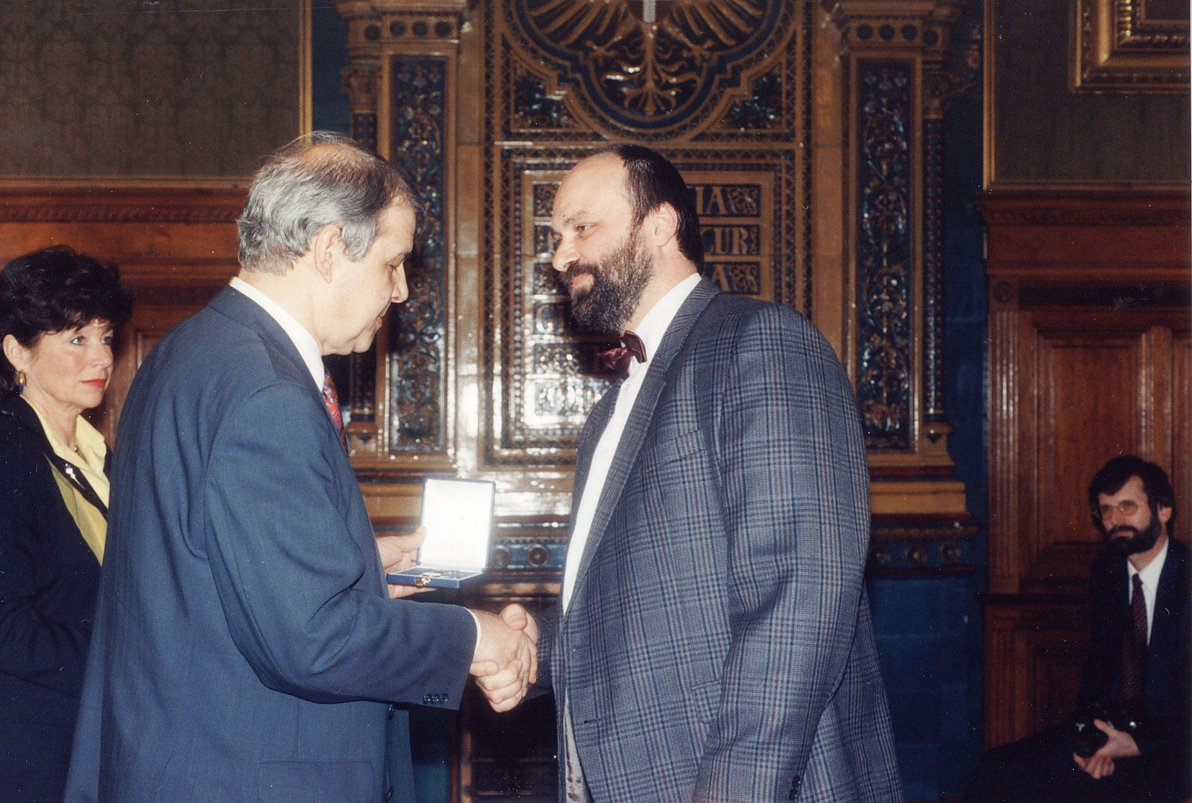 Kaplan-Medialle Ing. Wilhelm Mohorn